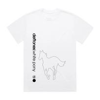 ZX Summer DEFTONES WHITE PONY UNISEX BAND T SHIRT MERCH Mens Round Neck Short Sleeved Tshirt S
