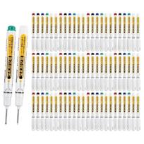 Pack of 75 Comfortable Grip Deep Hole Marker Pen Ergonomic Designs for Extended Use in Building Sites and Applications 1
