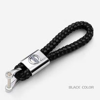 Metal/Leather Car Styling Keychain For Volvo XC40 XC90 V40 V90 V60 XC60 S80 S60 S90 C40 V70 XC70 Accessories