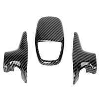 For Dodge Charger/Challenger 2015+Durango 2018+ Car Gear Shift Knob Decoration Cover Gear Shift Handle Sticker Carbon Fiber juoda