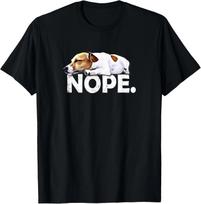 NOPE JRT Dog Lover Jack Russell T- Shirt M