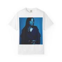 B. Eilish Blue Mood portrait T-shirt XL
