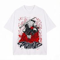 Anime-style T-shirts Include Streetwear Hip-hop Style Retro T-shirts Short-sleeved Shirts Summer Clothing. S