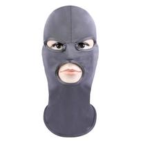 3 Hole Full Face Mask Cycling Mask Balaclava Hood Motorcycle Helmet Unisex Hats Sunscreen Breathable Fabric Mask pilka