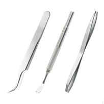 Tick Removal Tool Kits Durable Lice Tweezers for Small Medium and Large Pets
