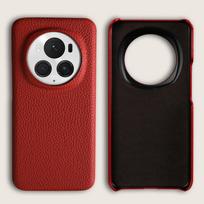 Genuine Leather Case For Honor Magic8 Pro Cover Pura80 Ultra 70Pro For Huawei Mate80 p60Pro mate60 Cowhide Back Shell capa coque Huawei Pura70Pro