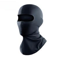 Motorcycle Full Face Balaclava Wind Dust Proof Helmet Liner Mask Outdoor Sports Bandana pilka spalva