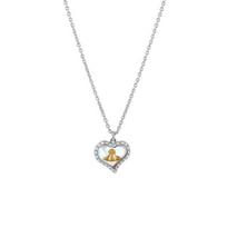 Vivienne Westwood Petra Heart Necklace 63020103 one size