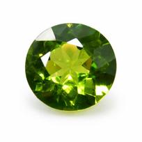 9.75 Ct NATURAL Green Peridot Round Cut CERTIFIED Loose Gemstone For Jewelry 12 mm Approx. žalia