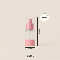 15/30/50ml Nordic Nešiojama Vakuuminio Presavimo Tipo Purškiamoji Buteliukas Vakuuminė Losjono Buteliukas Kelioninė Kosmetika Atskiras Įpilamas Buteliukas
