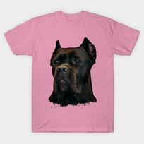 Moteriški marškinėliai Cane Corso italų mastifas Harajuku Print Kawaii marškinėliai vasariniai trumpomis rankovėmis moteriški marškinėliai Top Tee S rožinė