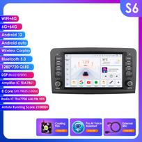 Hizpo 2Din Android 13 Car Radio for Mercedes Benz GL ML W164 ML350 ML500 X164 GL35 GL45 2005-2012 Navigation GPS Intelligent FM Multimedia Video WIFI S6 8Core 6G 64G AI