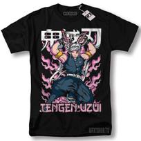 Tengen Uzui Demon Slayer Shirt Sound Hashira Suma Makio Hinatsuru Anime T-Shirt 3XL
