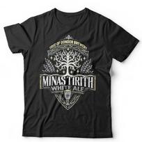 Minas Tirith White Ale TShirt Unisex Funny Parody Film Beer LOTR Retro Vintage XL