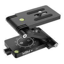 Flex Tilt Tripod Head Aluminum Flexible Panoramic Folding Z Type Head with Adjustment Knob for Canon for Nikon for Sony juoda
