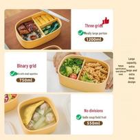 Shu Ke Silicone Divided Bento Lunch Box