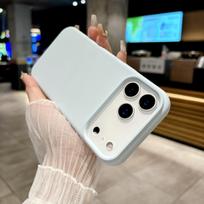 Oficialus skysto silikono fluorescencinės saldainių spalvos dėklas telefonui iPhone 17 Air Pro Max, originalus, spalvingas, atsparus smūgiams buferis iPhone Air