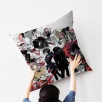 Anime Tokyo Ghoul Cushion Cover Decorative Pillow Sofa Home Decor case pillow cases 30cmx30cm