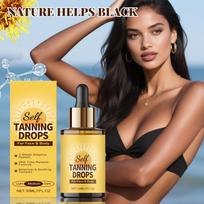 Įdegio SERUMAS Savaiminio įdegio bronzantas Serumas Drėkinantis Stangrinantis Bronzantas Kūno įdegio losjonas, 30ML One Size