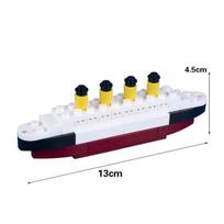City Movie Titanic Ship Boat Ideas Blocks Children Sets Toys ideal for Gifts Parts Kit Citys Titanics balta