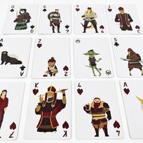 Regicide Angliškas stalo žaidimas 1-4 žaidėjai Šeimos vakarėlis Strateginis kortų žaidimas Draugams ir šeimai Pramoginis stalo žaidimas black
