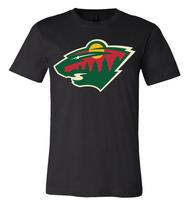 Minnesota Wild komandos logotipas marškinėliai S-6XL Sekimas!! 2XL