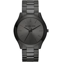 Michael Kors MK8507 Slim Runway Black Dial Ladies Watch 44mm juoda