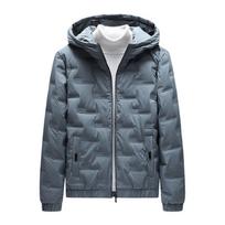 Winter Down Jacket Men's Thickened Jacket Korean Version Tooling Light and Short Men's Down Jacket M