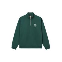 Levis Standard Dark Green Versatile Commuter Simple Comfortable Light Vintage Sweatshirt Women Sweatshirt 000O2-0000 XS