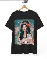 Vintage Amy Winehouse Beautiful Girl Cotton Black Full Size Unisex Shirt 2XL