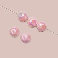 TX04 10Pcs 16mm Fig Candy Color Acrylic Beads Irregular Beads Bracelets Necklace Keychain DIY Craft Making Accessory Material 16mm(10pcs)