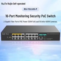 Ruijie RG-YS118S-P 16-Port 100M PoE Surveillance Switch