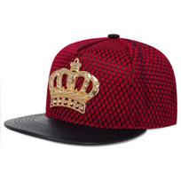 Women Crown Label Hip-Hop Hats Spring Autumn Adjustable Casual Snapback Baseball Caps Outdoor Use Sunscreen Hat For Men And