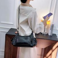 High-end Style Windbreaker Shoulder Bag, Motorcycle Bag, Stylish Single-shoulder Cross-body Bag for The Arm. juoda