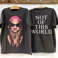 Hot Dennis Rodman Poster Graphic Print T-Shirt Men Women Loose Casual Oversized Cotton O-Neck Short Sleeve Streetwear Hip Hop Fashion Summer New Tee 4XL