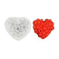 Flexible Silicone Mousse Cake Molds Heart Raspberry Shape Chocolate Baking Mould Bakeware for Parties and Celebration 1