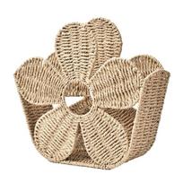 Natural Fiber Desktop File Holder With Multiple Layer Design Space Saving Office Decors 39x12.5x35cm Desktop Organizers 1