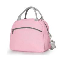Oversized Meal Preps Bag Leakproof Durable Materials With Ergonomic Handles Perfect For Professionals Students rožinė