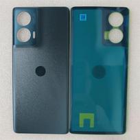 6.7  For Motorola Edge 50 Fusion Back Battery Cover Housing Rear Parts For Moto Edge 50 Fusion Battery cover tamsiai mėlyna spalva