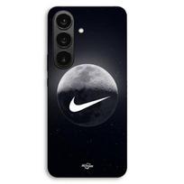 Coque - MANIACASE - Samsung Galaxy S26 Plus - Silicone TPU - Motif Nike lune - Noir juoda