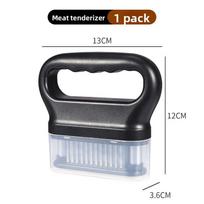 Stainless Steel Tenderizer Tool With Detachable Parts For Cooking And Barbecue 12x13cm