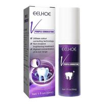 Whitening Toothpaste  Colour Corrector, Tooth Stain Removal Purple Color Teeth Whitening