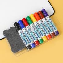 Magnetic Eraser Whiteboard Markers Colorful Fine Point Markers Magnetic Drawing Markers  Office Use 8 Colors