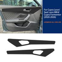 Skirta Cupra Leon Seat Leon MK4 Formentor 2020-2026 Automobilio durų panelės apsauga Interjero plėvelė TPU lipdukas Apsauga nuo įbrėžimų 2 vnt.
