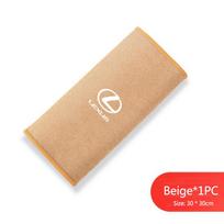 1PCS Suede Car Cleaning Wash Towels Microfiber Rag For Lexus LS LC RZ IS350 ES300 GS350 CT200h GX460 LX570 RX500h NX300 UX260 LM 30x30cm