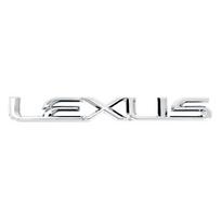 Tinka „Lexus“ uodegos emblemos dekoratyviniams metaliniams raidžių lipdukams