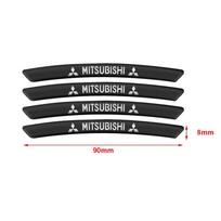 4PCS Car Wheel Rim Badge Sticker for Mitsubishi Compatible with All Models Pajero Outlander Lancer Eclipse Cross Hub Decal Acces juoda