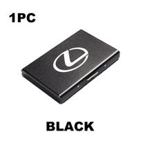 For Lexus Car Metal Credit Card Holder Wallets ID Card Holder Case Pop Up Wallet RX350 IS250 IS200 GS300 LX570 RC350 UX250h