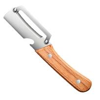 New peeler Wooden Multi Functional Vegetable Peeler Kitchen Veggie Fruit Carrot Orange & Potato Peeler With Ergonomic Handle Julienne
