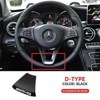 Automobilio interjero vairo emblema lipdukas Panelės centrinis ženklelis AMG Mercedes Benz W212 W213 W205 GLA CLA GLC GLE Naujos C/E klasės